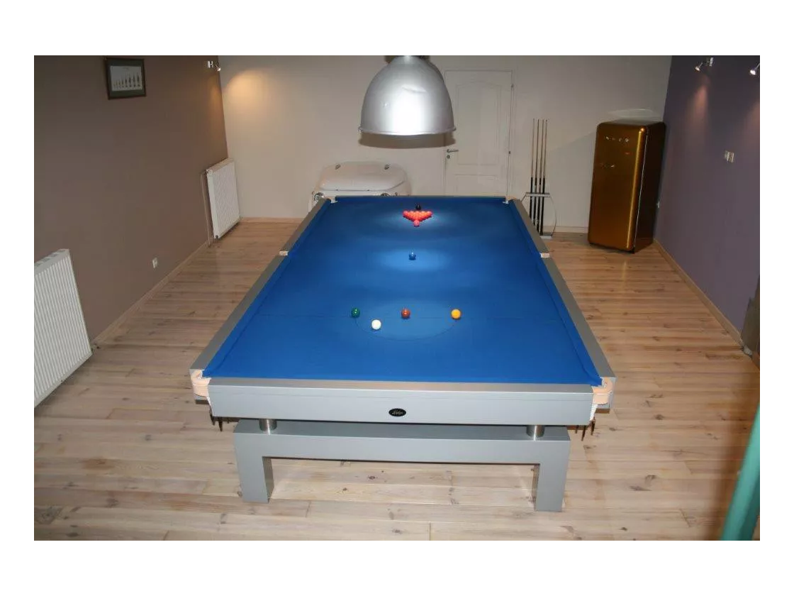 Snooker Arcade 12FT drap bleu