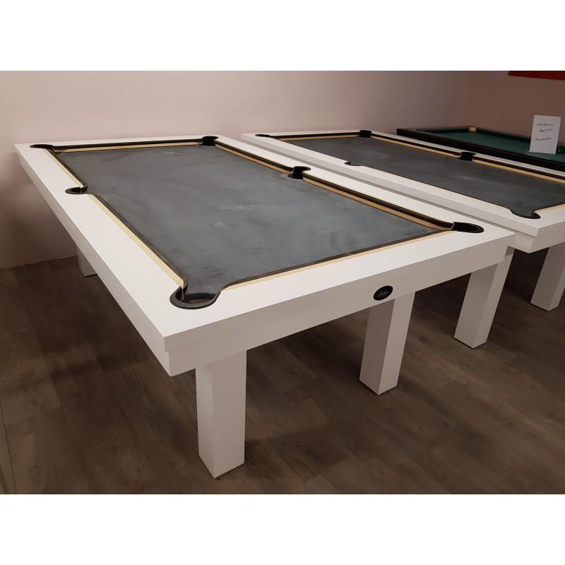 Billard laqué blanc en 2,30 m Billard laqué blanc en 2,30 m