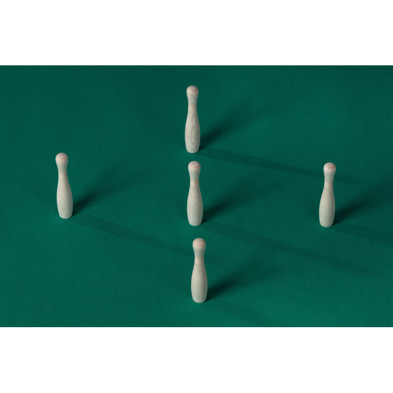 Quilles pour billard Français en bois massif Quilles pour billard Français en bois massif