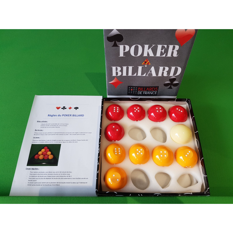 POKER BILLARD le jeu ludique