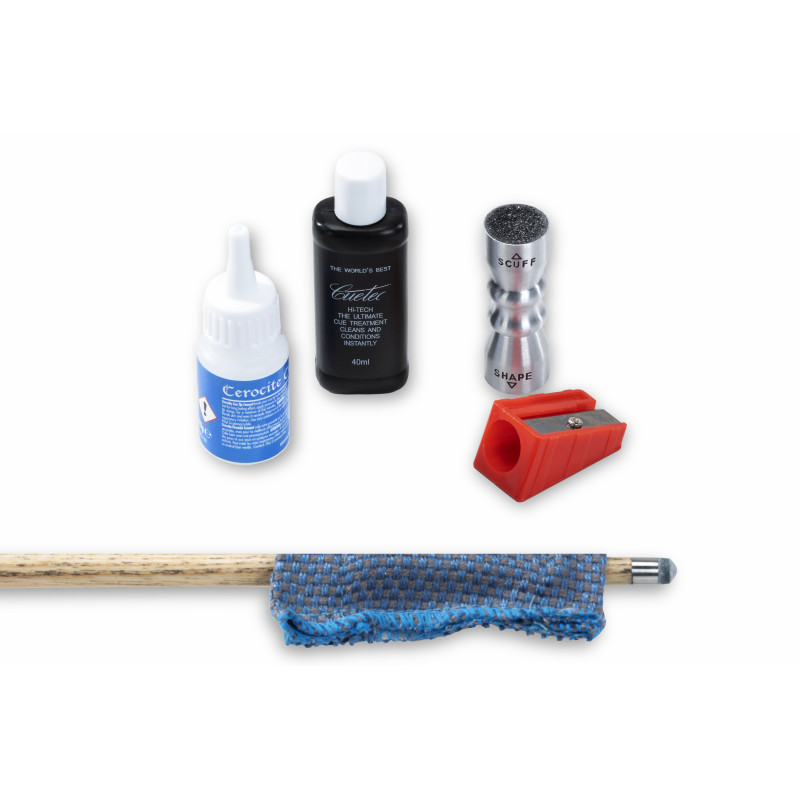 Kit de réparation et d'entretien des queues de billard Kit de réparation et d'entretien des queues de billard