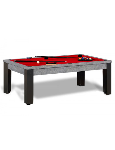 Table billard convertible : Panama pieds métalliques