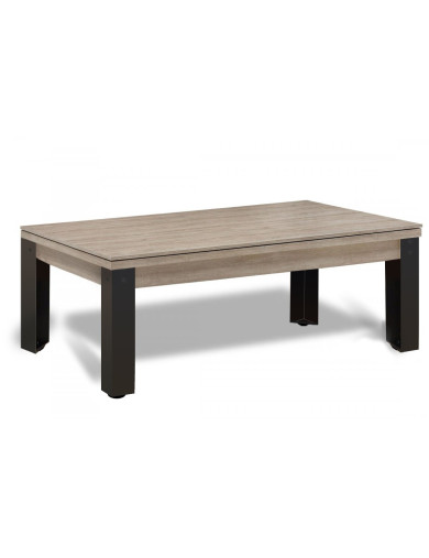 Billard table à manger : Mendoza plateau table en bois