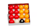 16 billes POOL Ø 50,8 mm + 1 règle de jeu