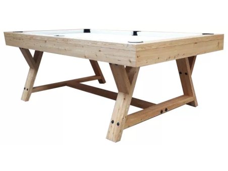 Triangle De Billard Bois Massif - 32x29x3,2 Cm, Finition Rouge Vin - Pour Billard Anglais Et 9-ball, Support Stable Et Précis - 4