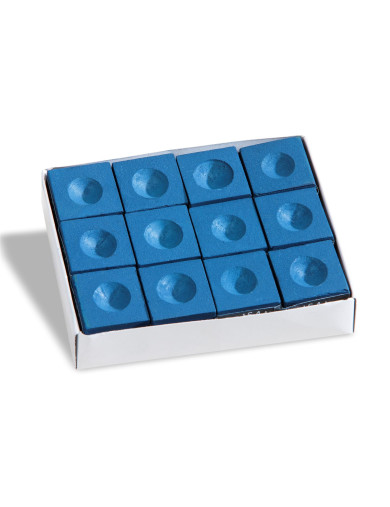 Boîte de 12  craies bleues