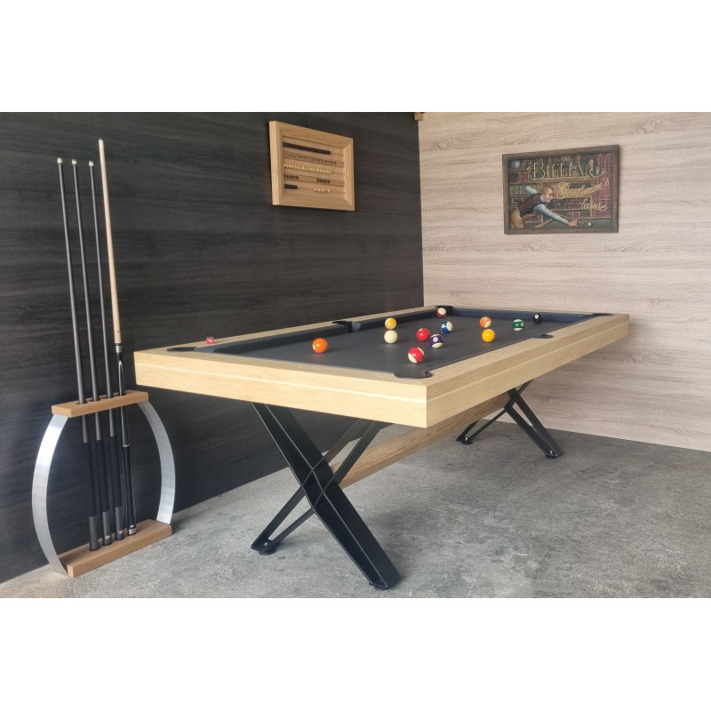 Billard américain convertible en table Billard américain convertible en table
