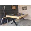Billard américain convertible en table