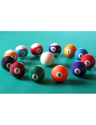 Boules de billard américain