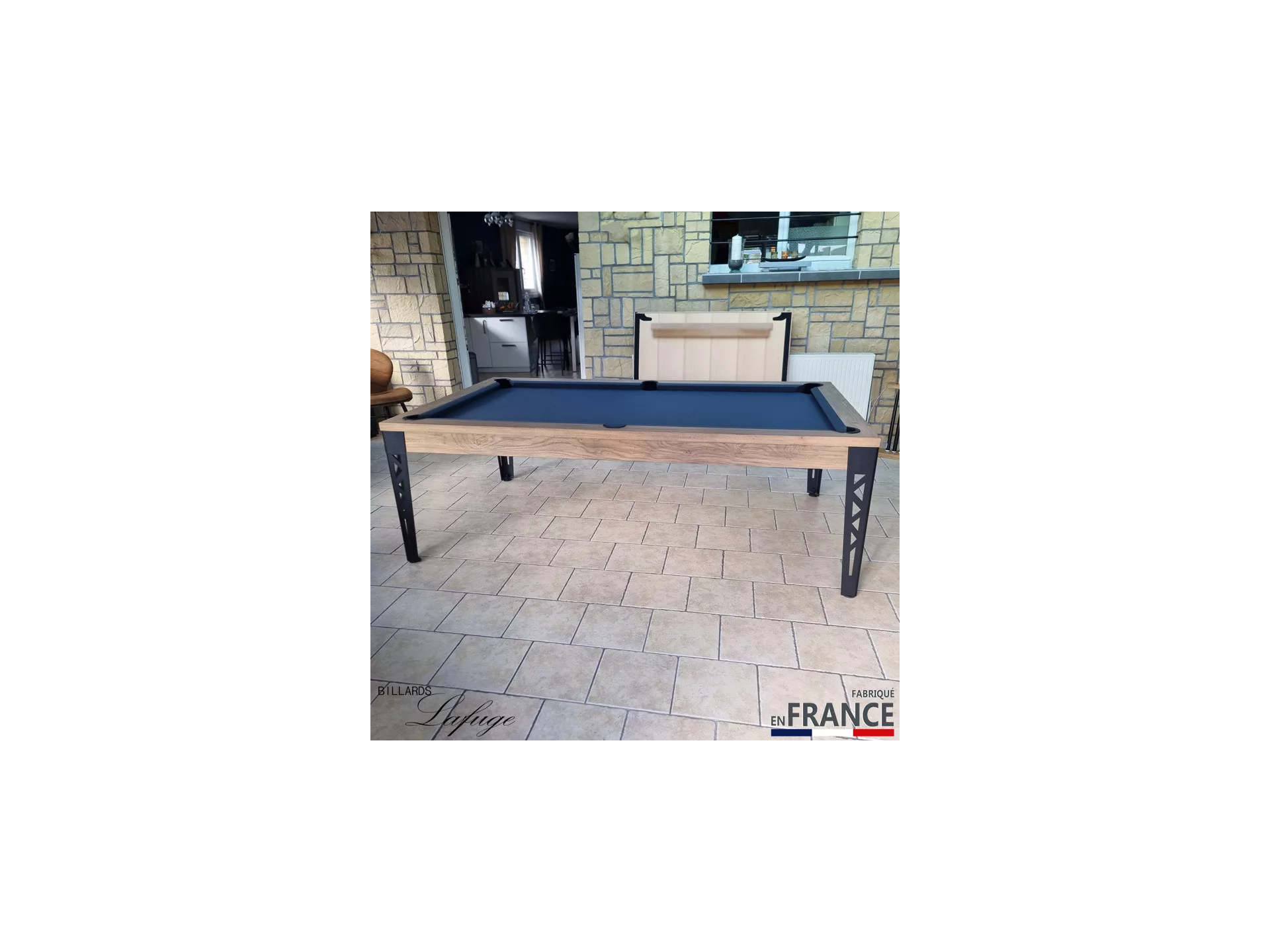 Billard haut de gamme Lafuge : Billard convertible Eiffel