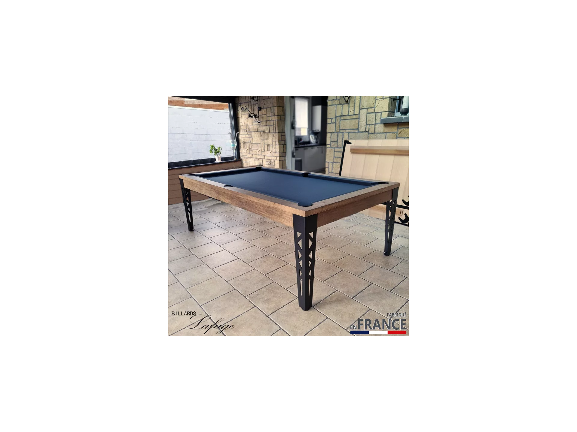 Billard haut de gamme Lafuge : Billard convertible Eiffel