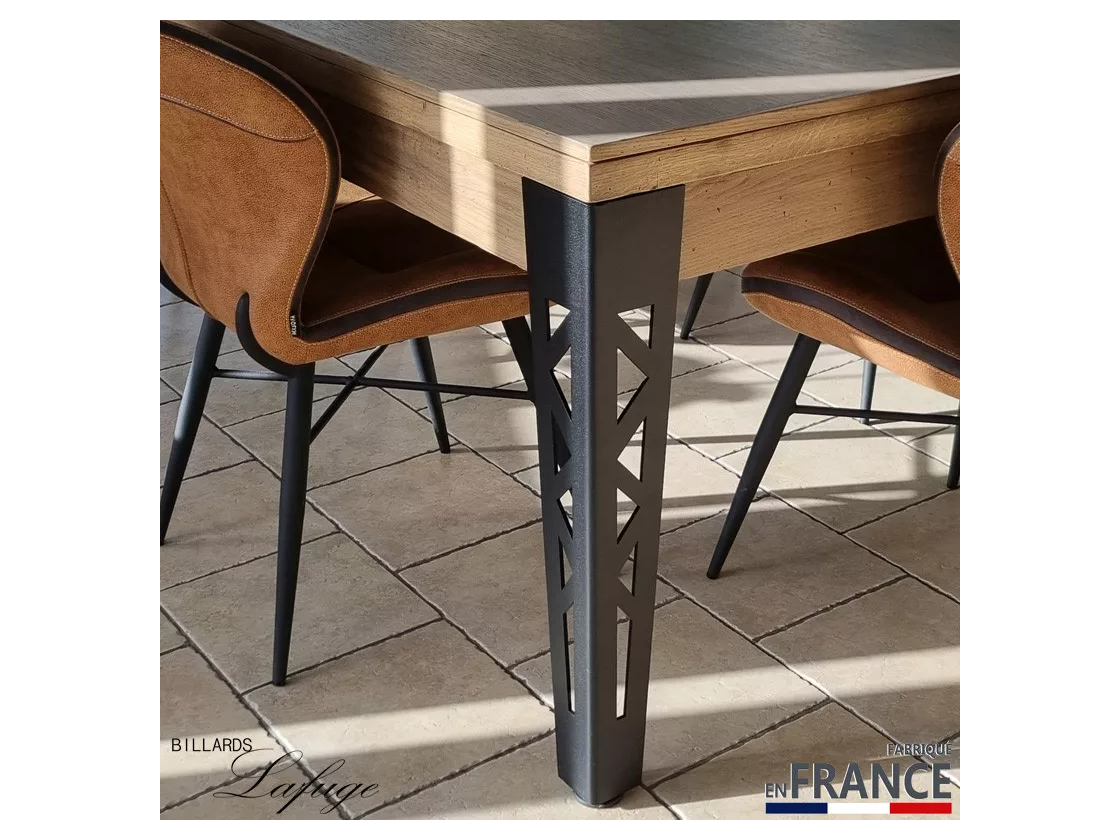 Billard haut de gamme Lafuge : Billard convertible Eiffel