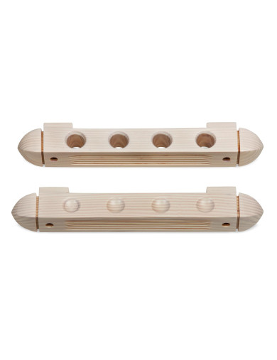 Porte queue simple blanc