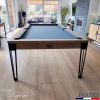 Table billard industriel Alpha avec pieds métallique