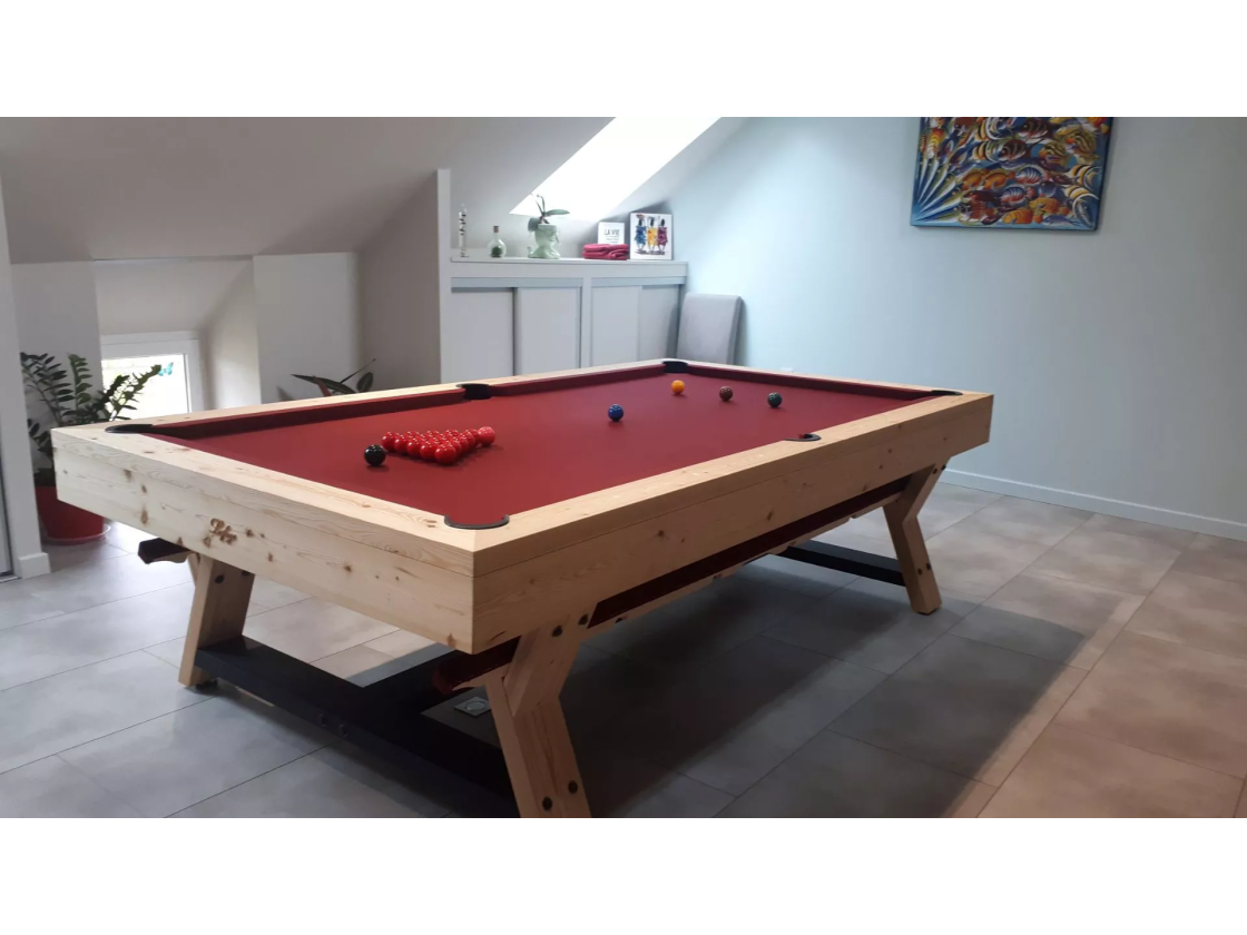 Table billard convertible : Billard Mont Blanc Lafuge | Billards de France
