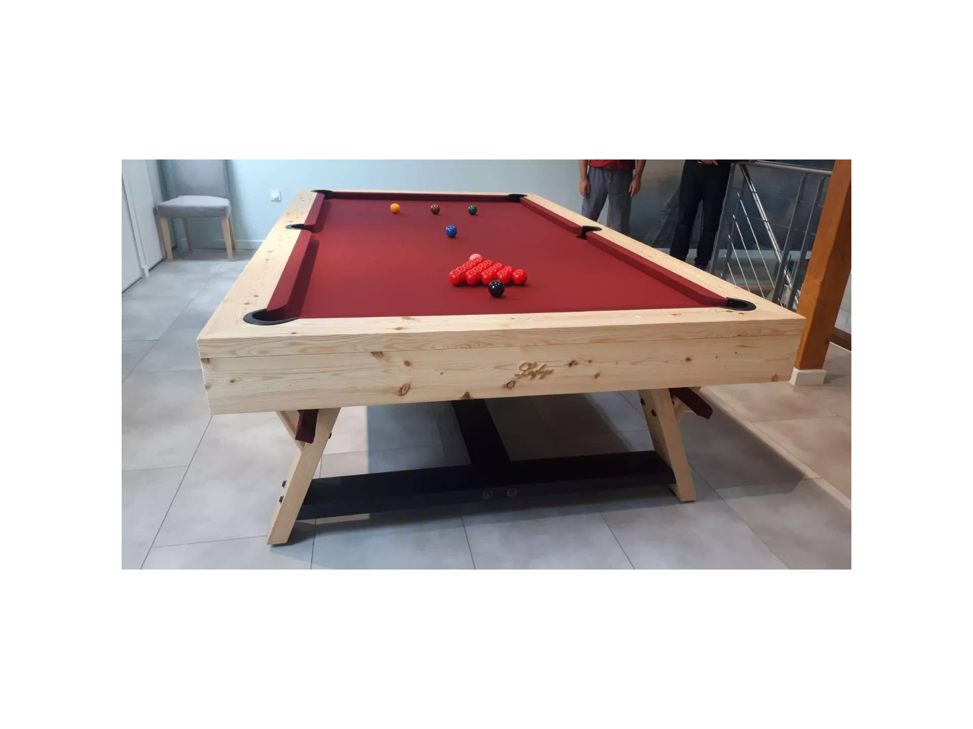 Table billard convertible : Billard Mont Blanc Lafuge | Billards de France