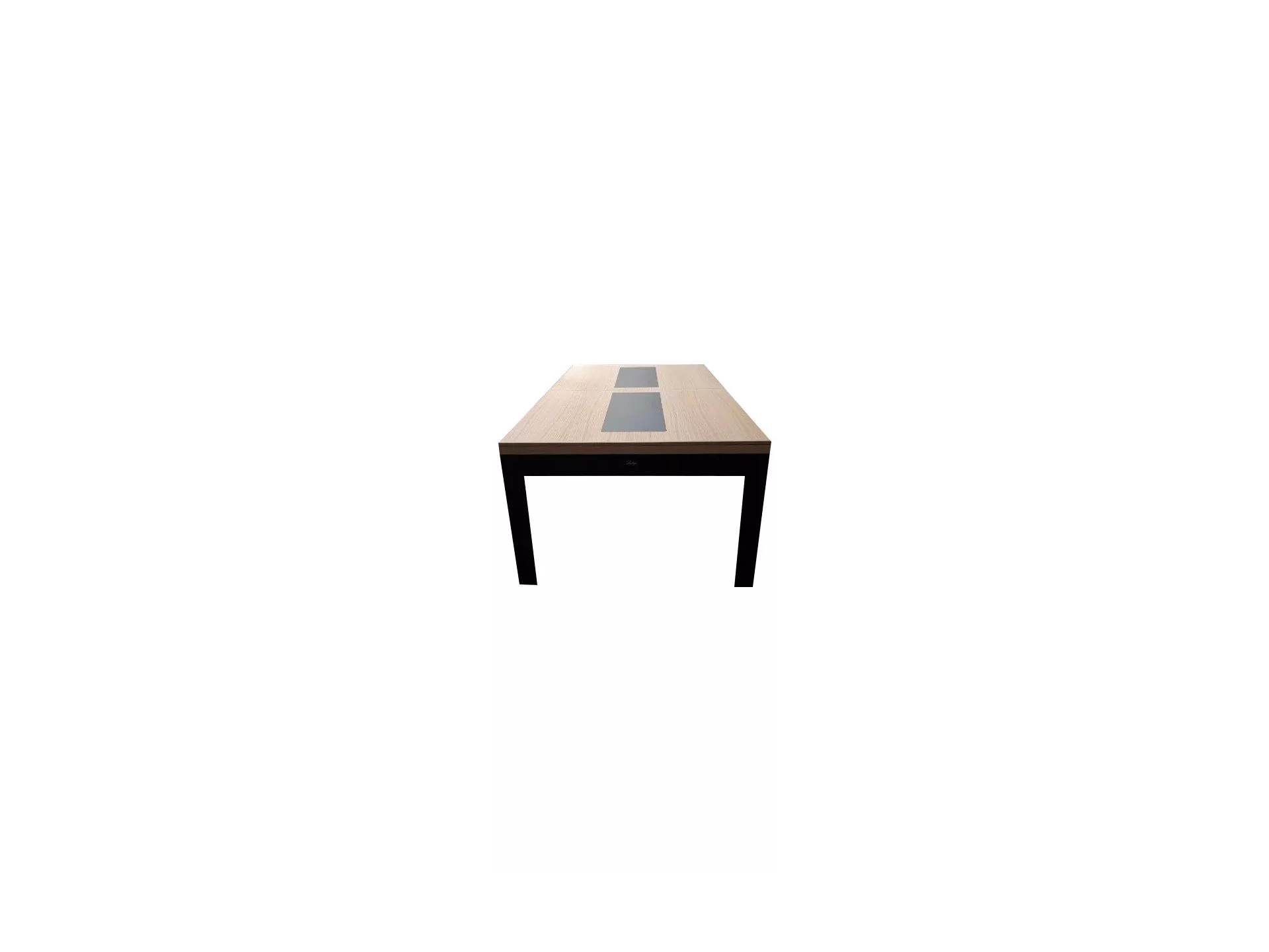 Table billard convertible : Beaubourg Lafuge style billard industriel