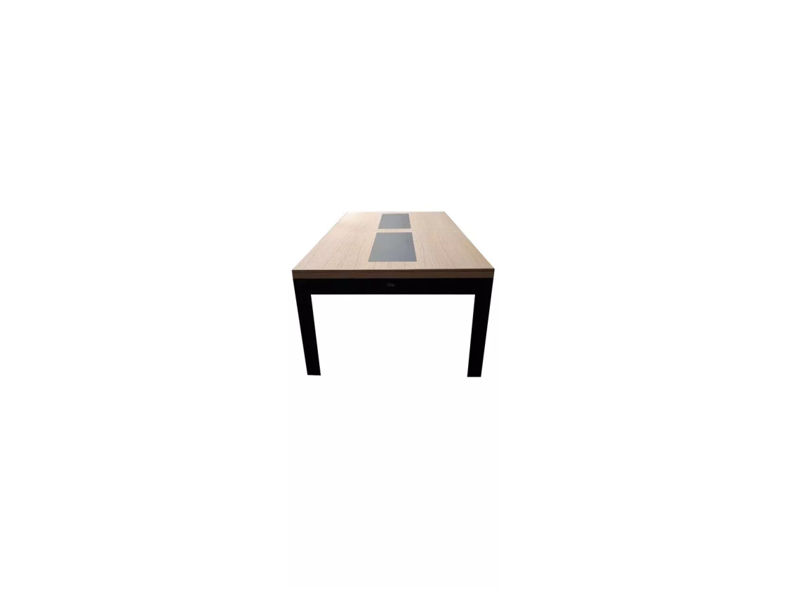 Table billard convertible : Beaubourg Lafuge style billard industriel
