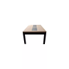 Table billard convertible : Beaubourg Lafuge style billard industriel