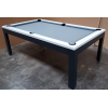 Table billard convertible : Beaubourg Lafuge style billard industriel