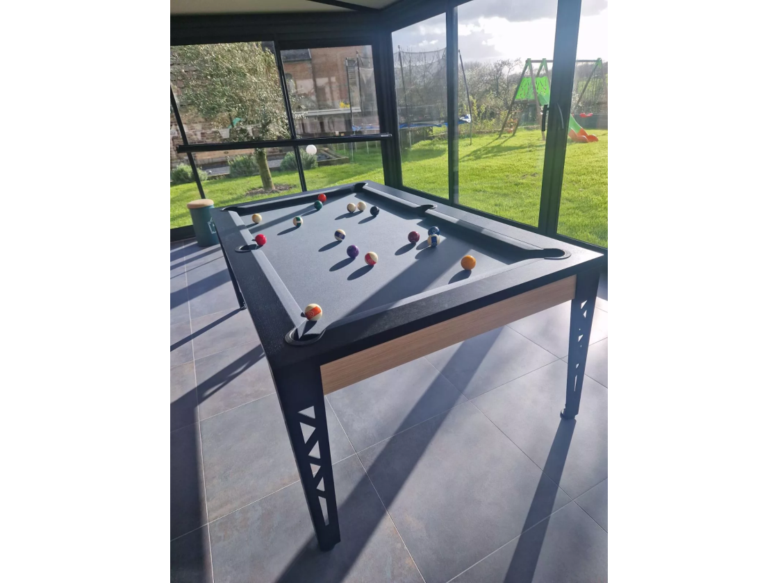 Billard haut de gamme Lafuge : Billard convertible Eiffel