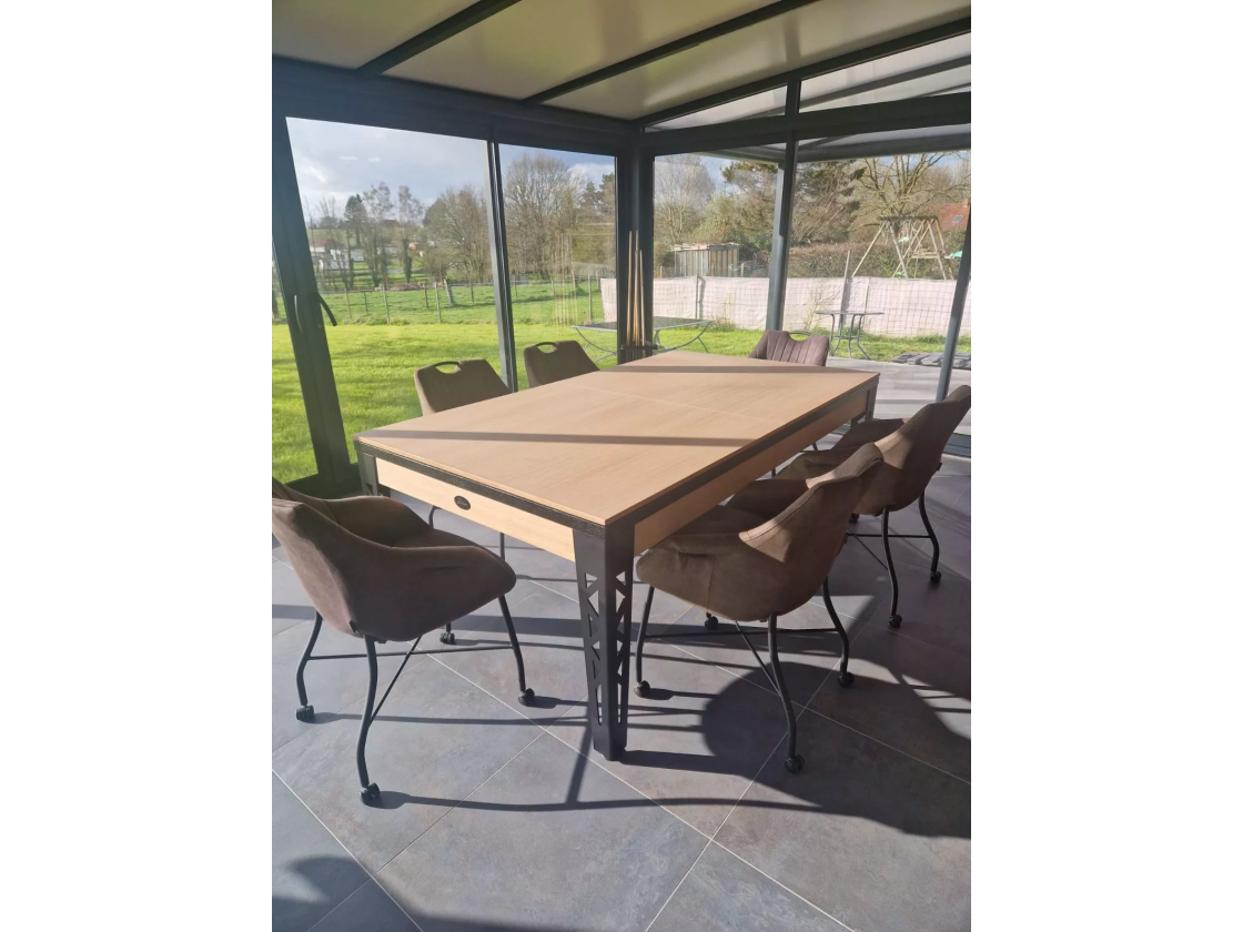Billard haut de gamme Lafuge : Billard convertible Eiffel