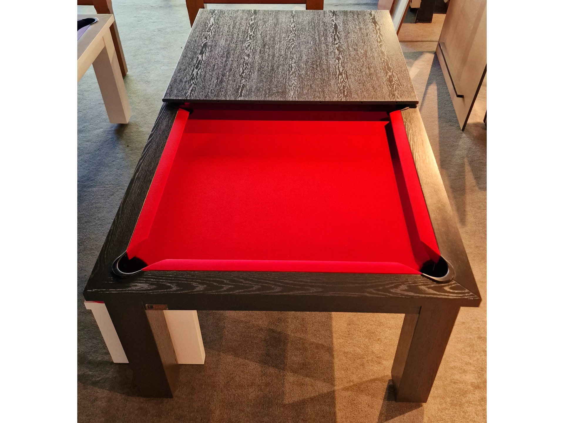 Billard Table NEUF Ontario en 2,10 m RAL 7015 gamme Design