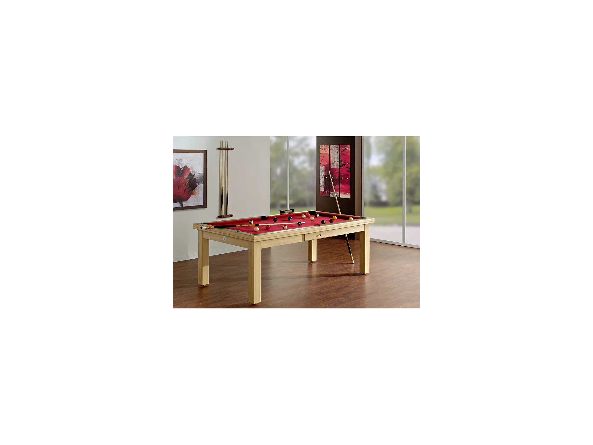 Billard chêne NEUF en 1,90 m gamme Prestige