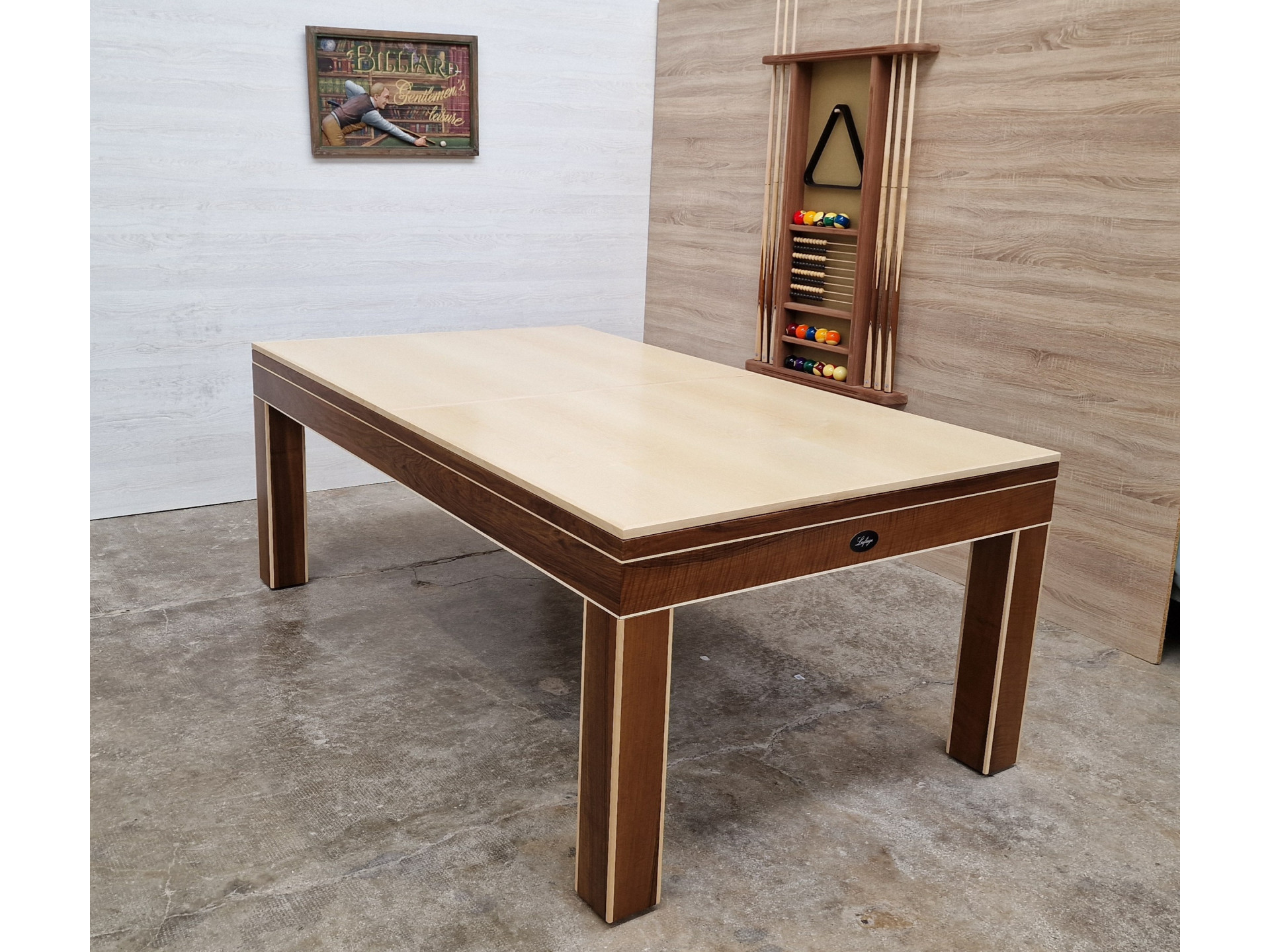 Billard Harmonie – Table Noyer Massif & Érable | Billards De France