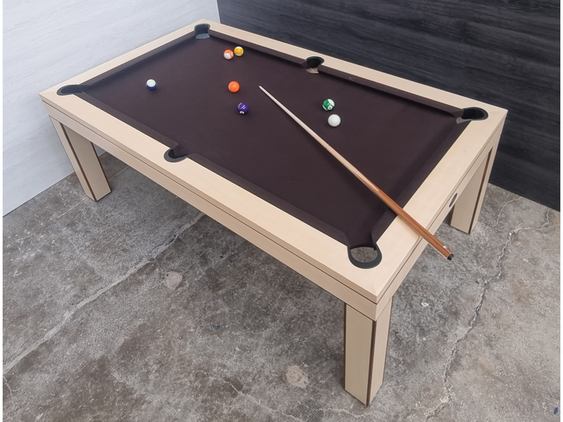 Billard Harmonie Érable Massif & Noyer | Billards De France