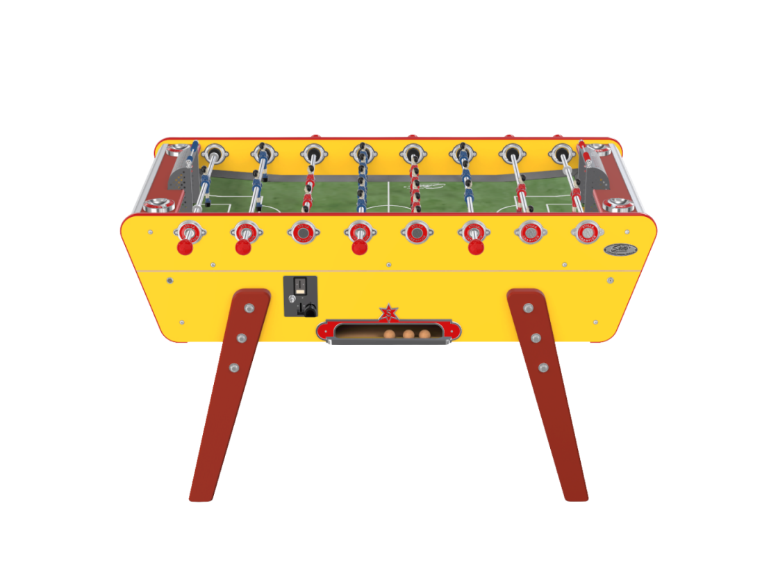 Baby-foot Stella Champion Monnayeur Jaune | Billards de France