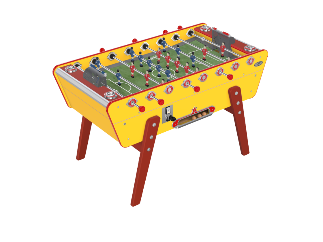 Baby-foot Stella Champion Monnayeur Jaune | Billards de France