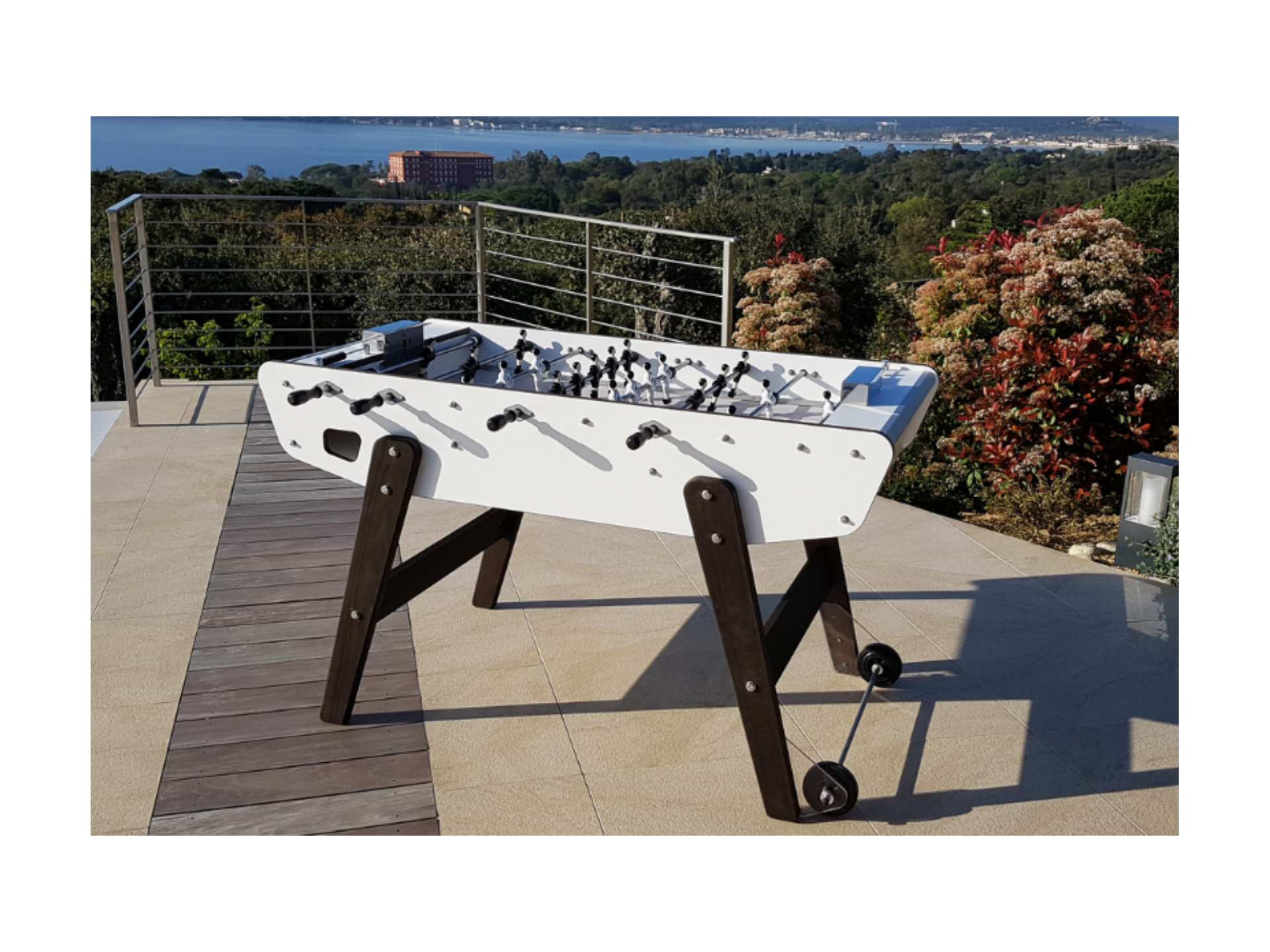 Baby Foot Extérieur Stella Outdoor Blanc | Billards de France
