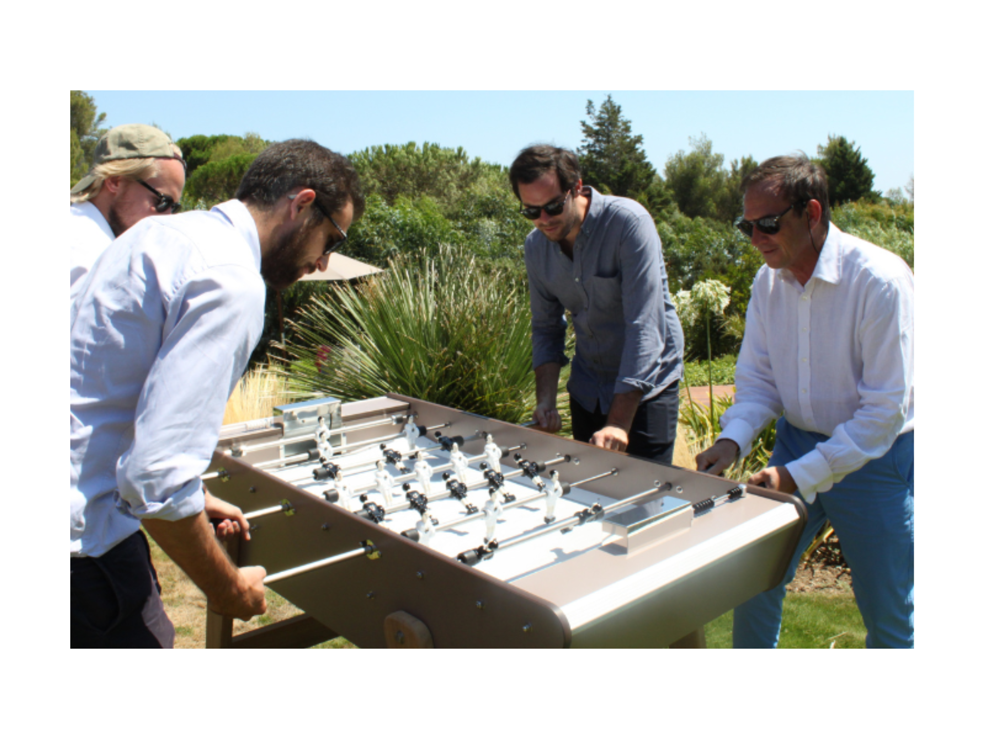 Baby Foot Extérieur Outdoor Gris Anthracite | Billards de France