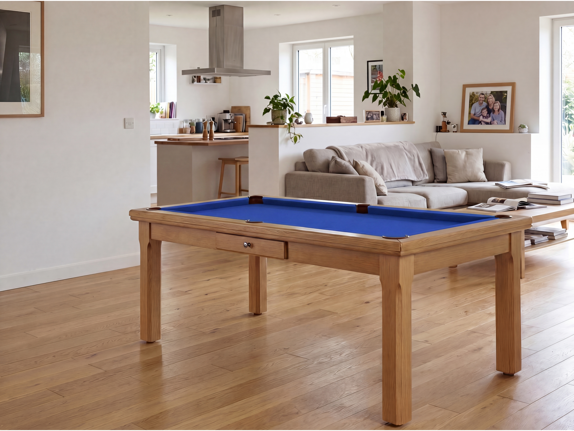 Billard américain, français et pool Cardiff convertible en table| Billards de France
