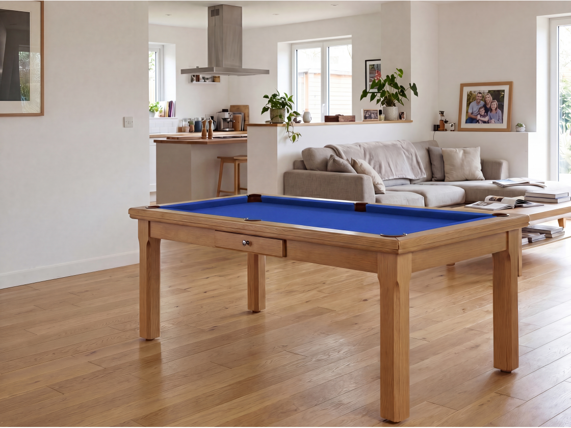 Billard américain, français et pool Cardiff convertible en table| Billards de France