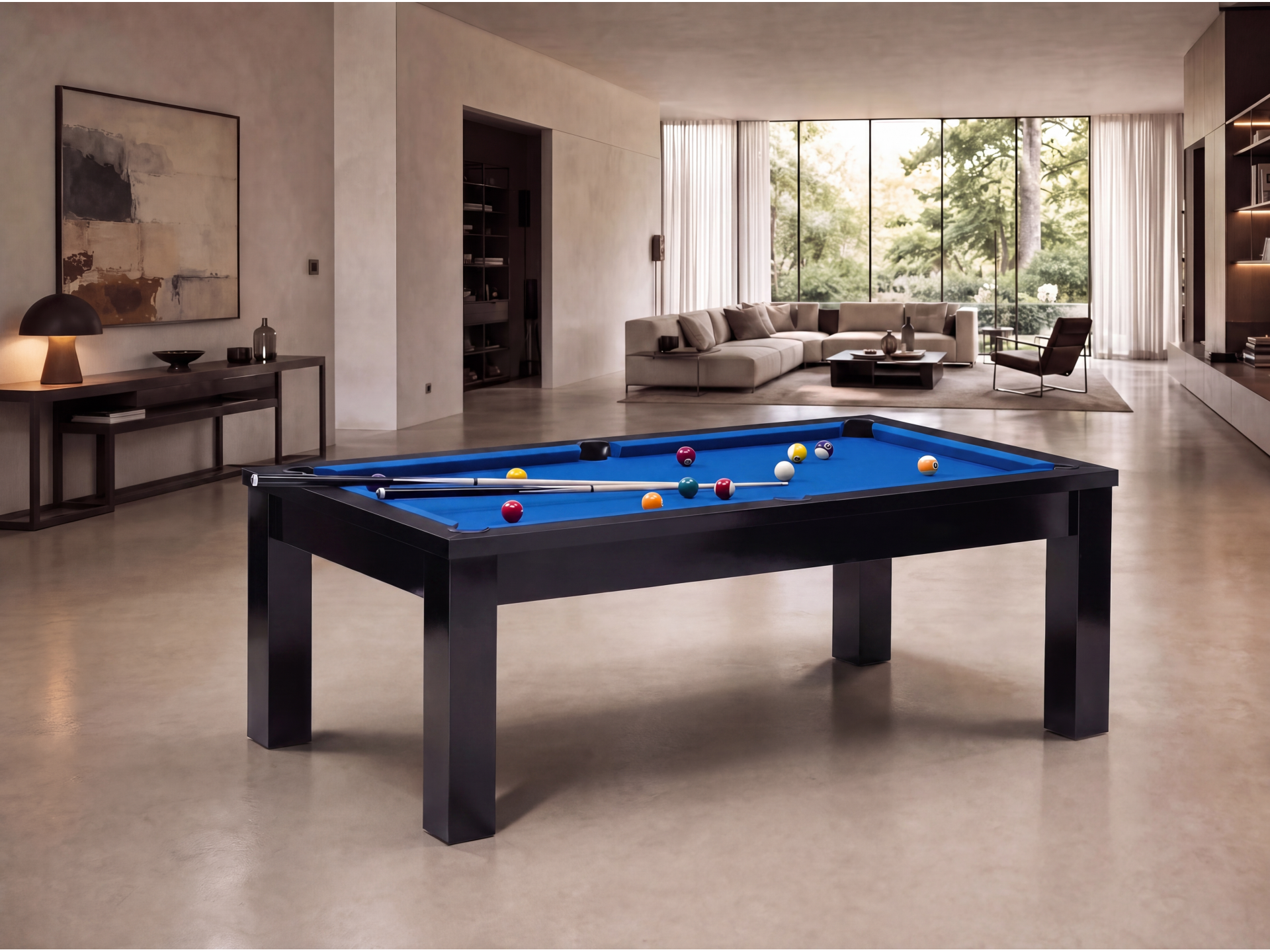 Achat billard américain convertible Santiago