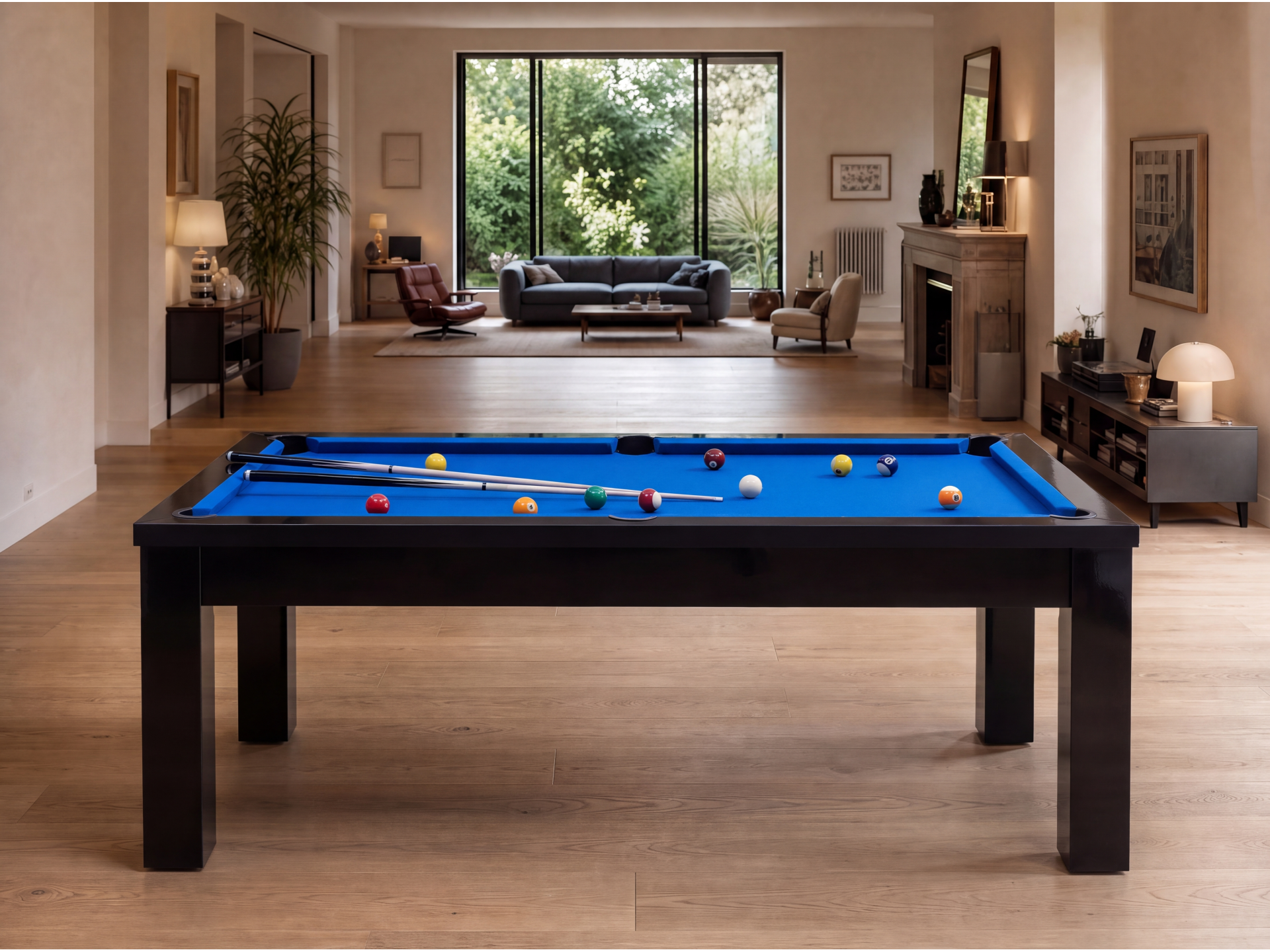 Achat billard américain convertible Santiago