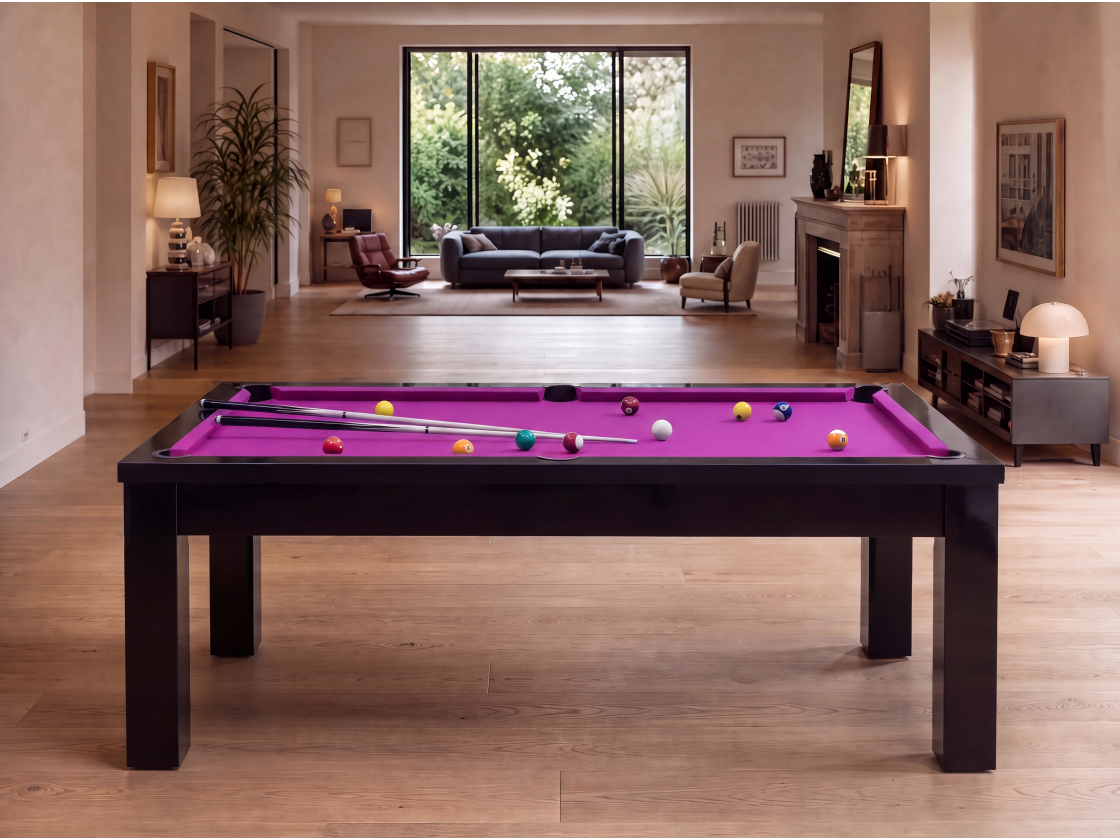Achat billard américain convertible Santiago