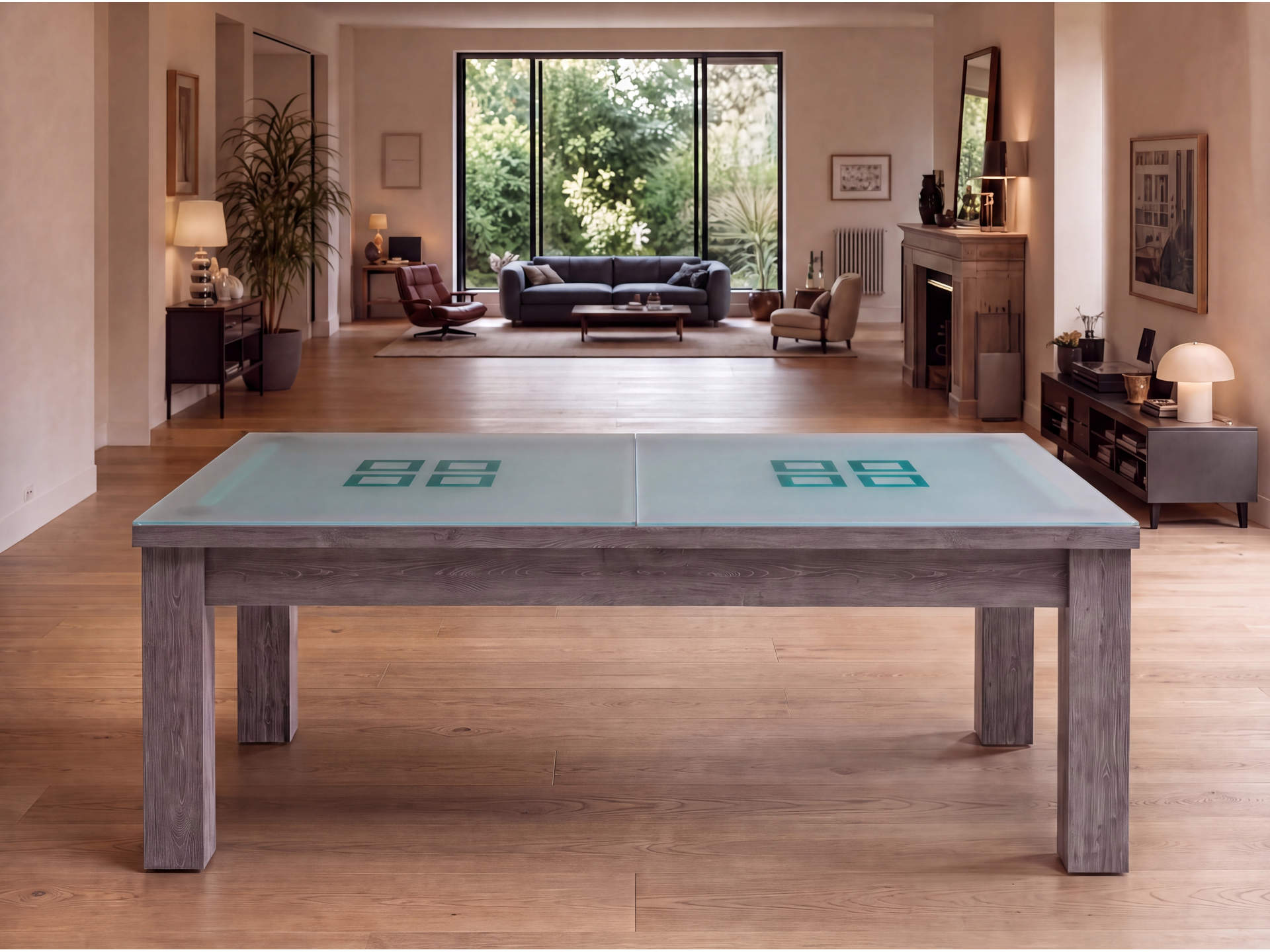 Table billard transformable américain et pool : Bogota