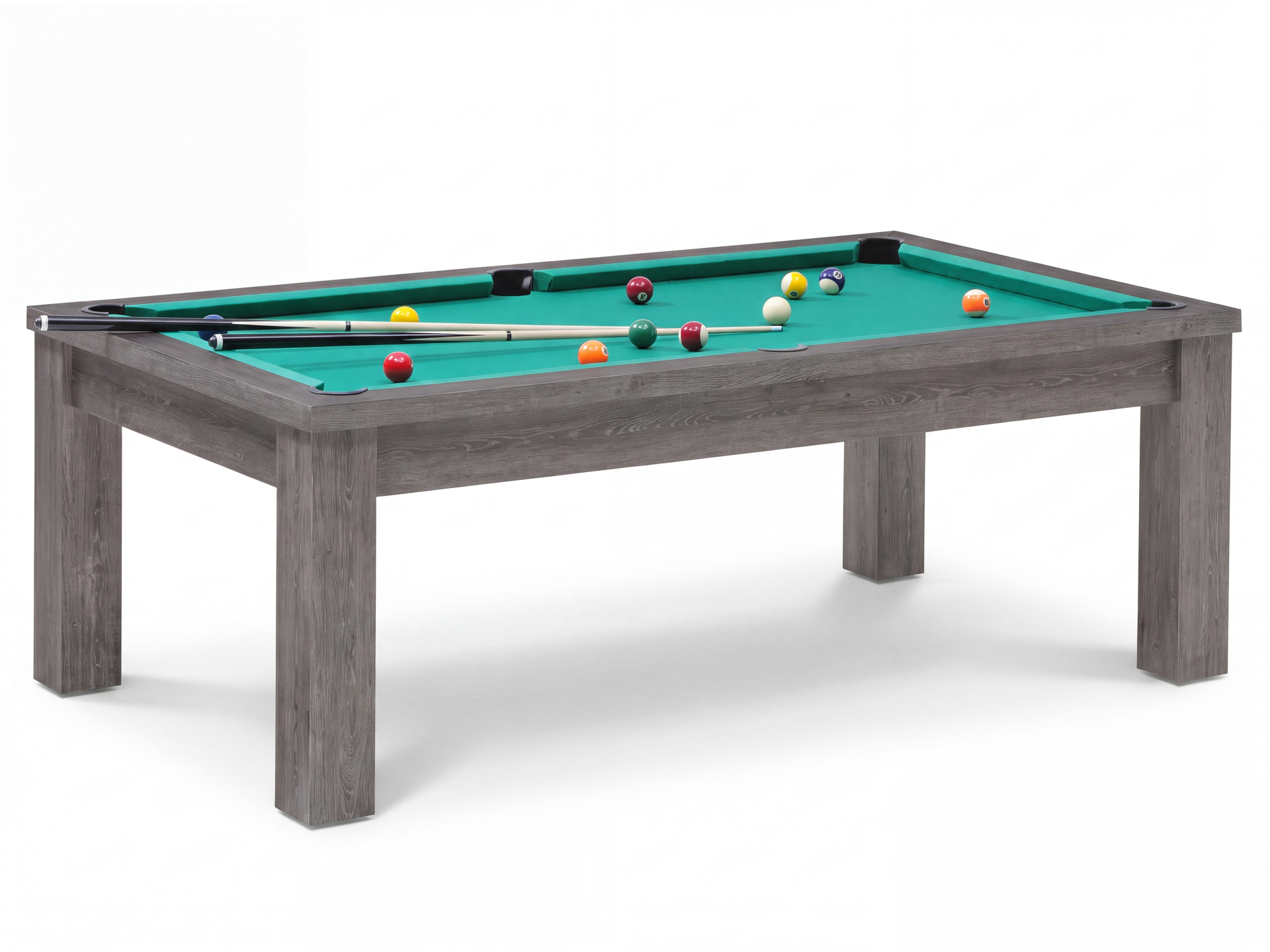 Table billard transformable américain et pool : Bogota