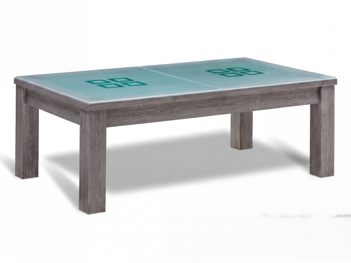 Table billard transformable américain et pool : Bogota
