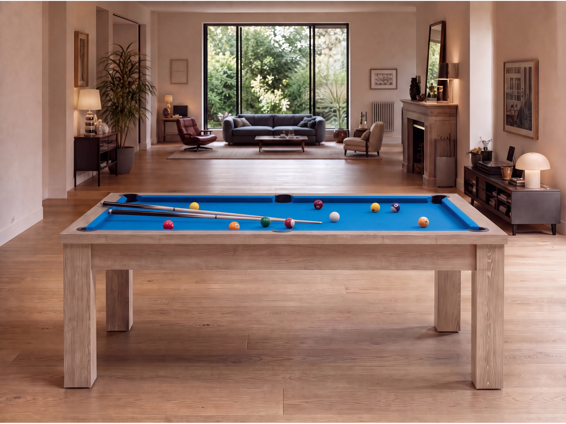 Table billard convertible américain : Mendoza Premium