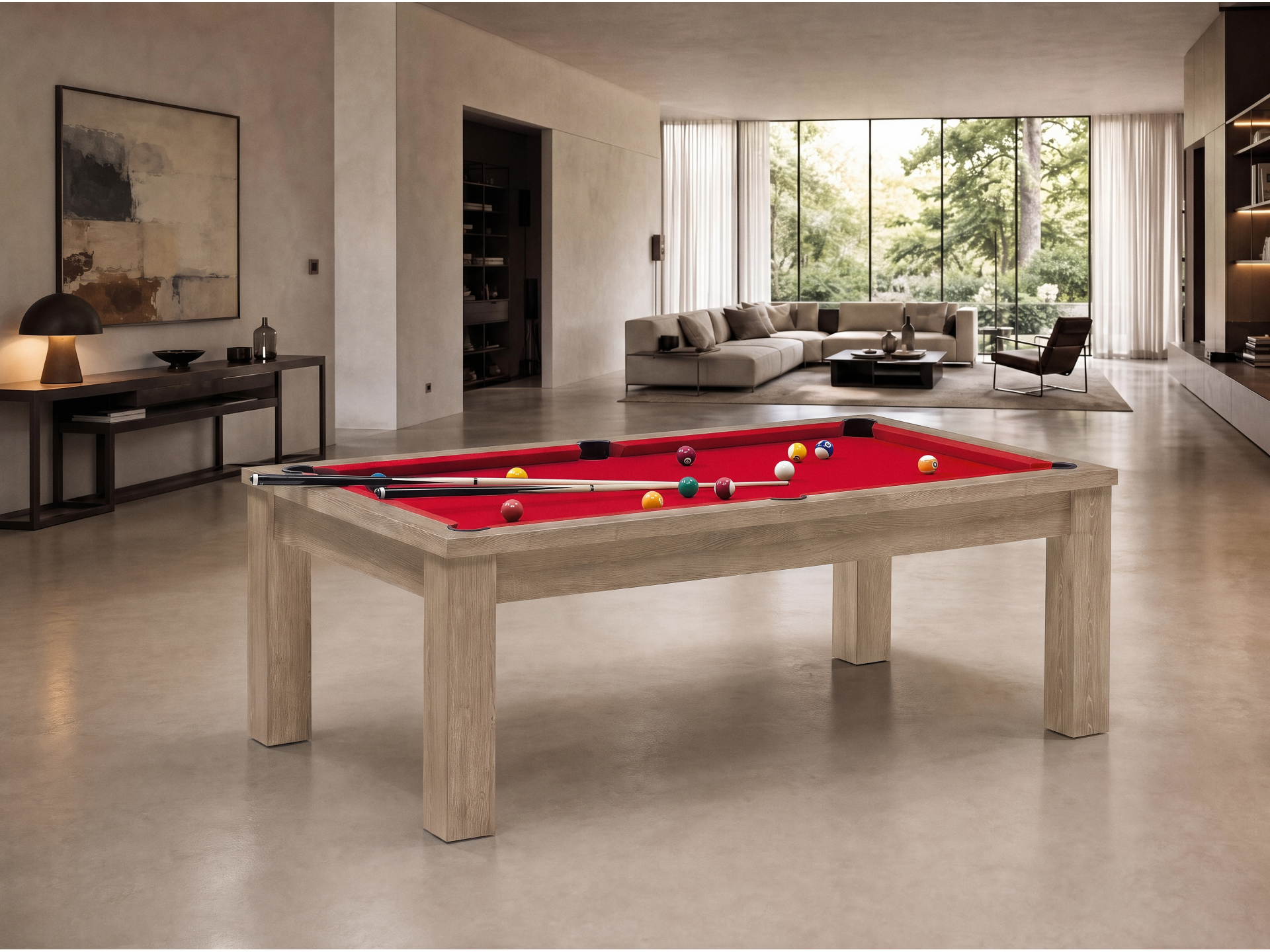 Table billard convertible américain : Mendoza Premium