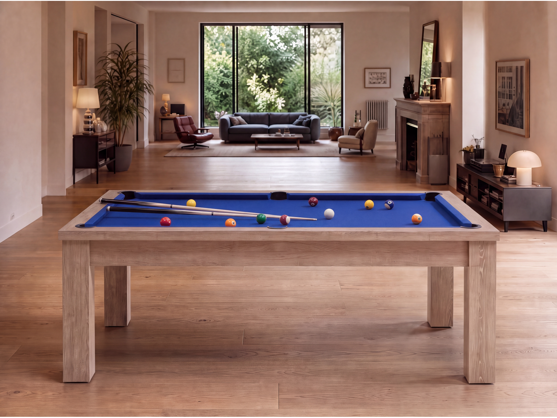 Table billard convertible américain : Mendoza Premium