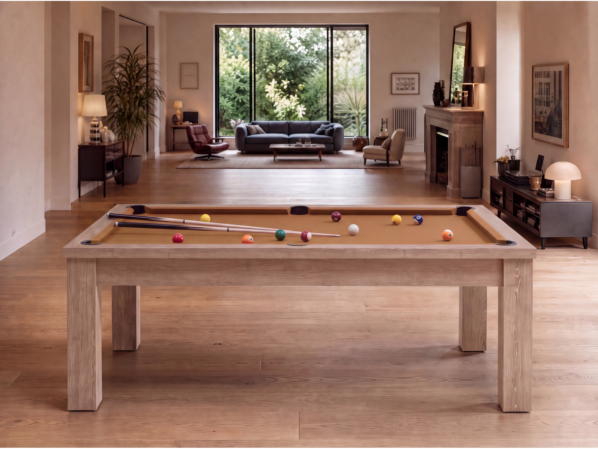 Table billard convertible américain : Mendoza Premium