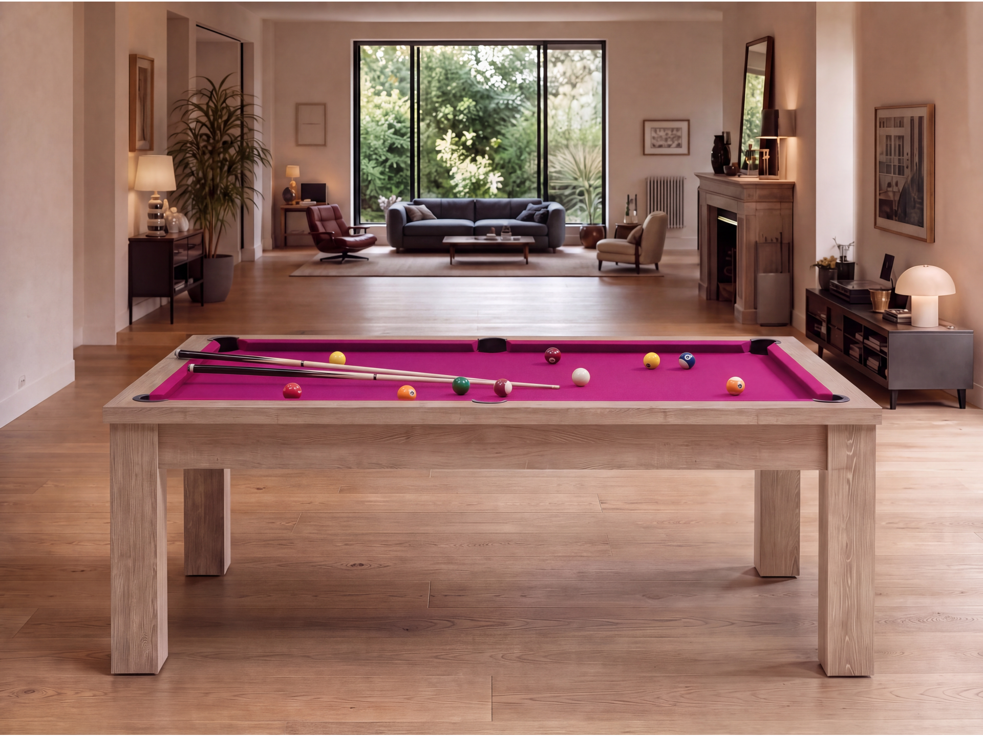 Table billard convertible américain : Mendoza Premium