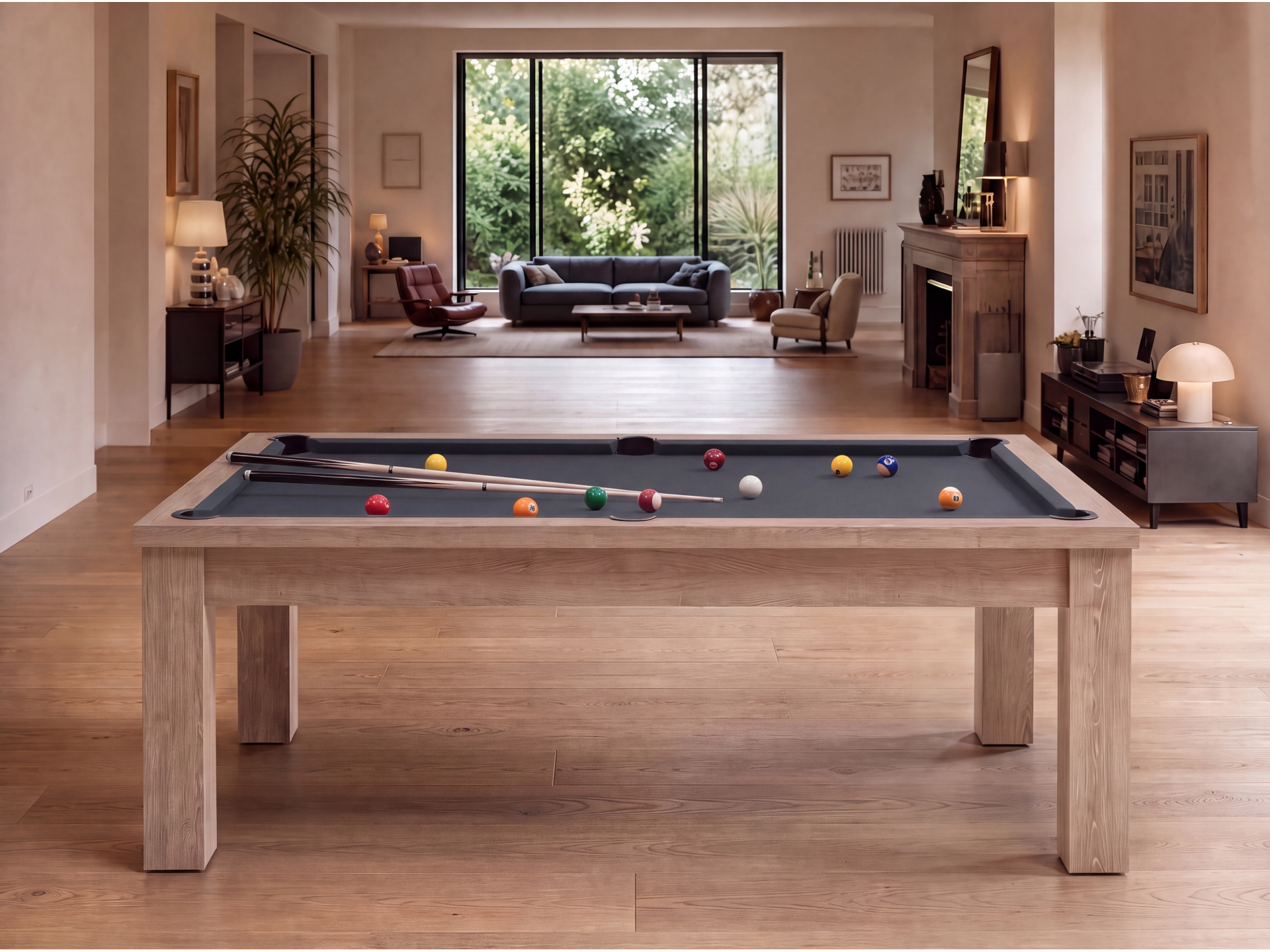 Table billard convertible américain : Mendoza Premium