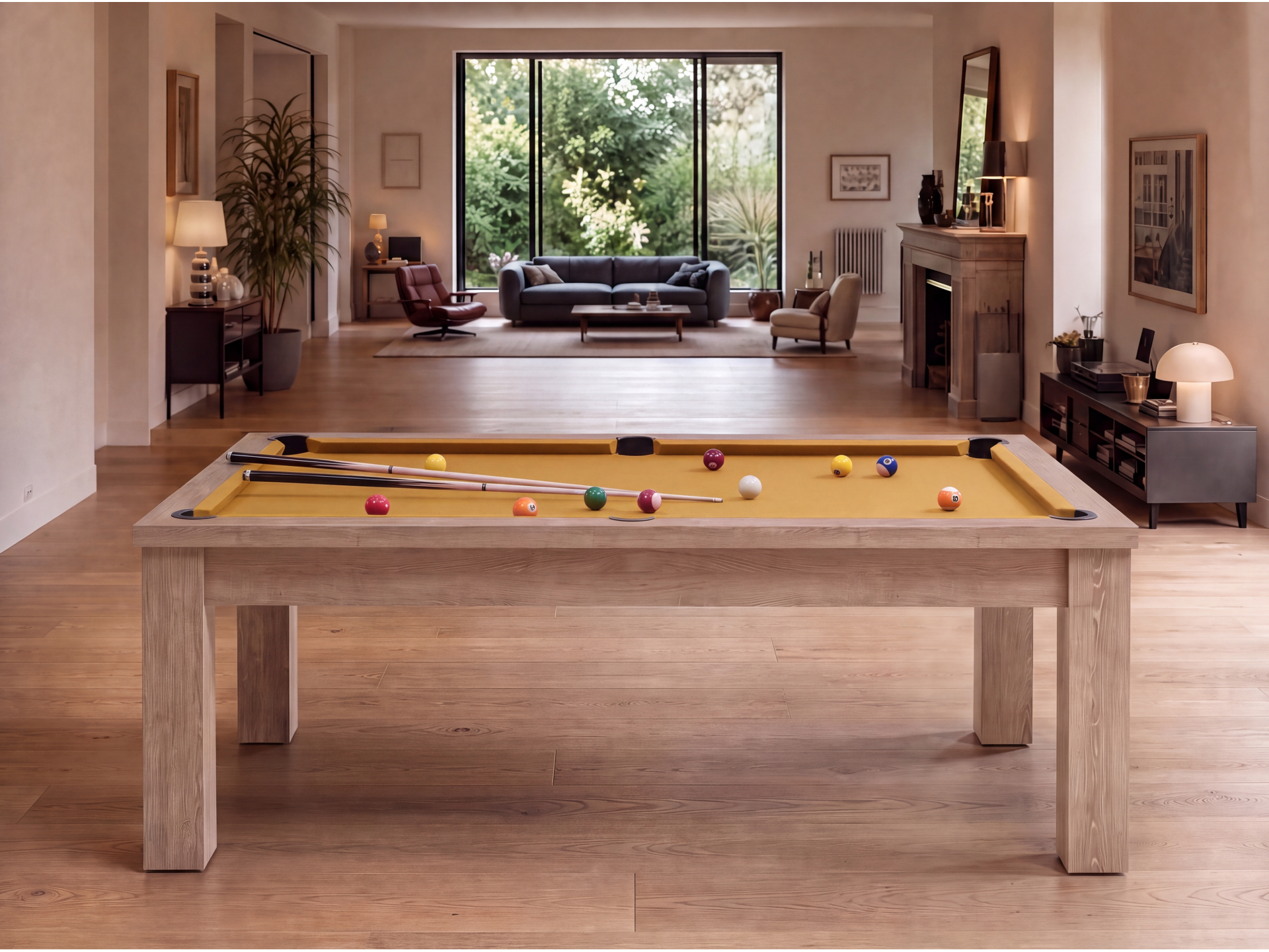 Table billard convertible américain : Mendoza Premium