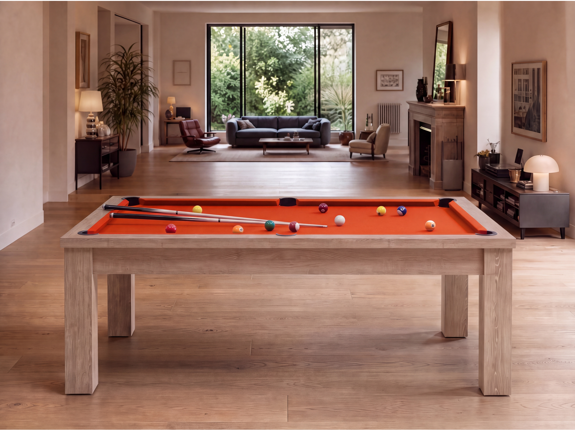 Table billard convertible américain : Mendoza Premium